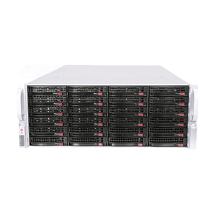 Сервер Supermicro SYS-6046R CSE-846 noCPU X8DTi-F 12хDDR3 softRaid IPMI 2х1200W PSU Ethernet 2х1Gb/s 24х3,5" EXP SAS2-846EL1 FCLGA1366